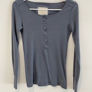 American Eagle thermal henley